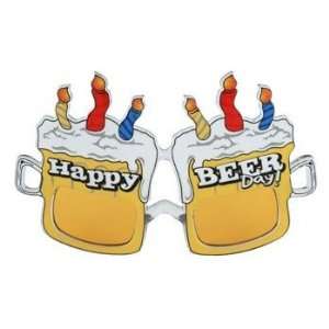  Happy Beer Day Glasses [Toy] Toys & Games