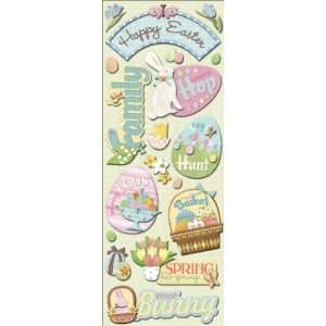  K&Company Adhesive Chipboard Easter