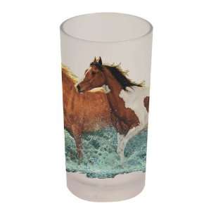   Set / Running Free   (4) 16 oz. tumblers. 6.25 in.H x 3.125 in.D