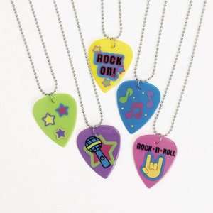  Guitar Pick Necklaces   Novelty Jewelry & Necklaces Toys & Games