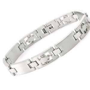  Bracelet steel Zodiac aquarius. Jewelry