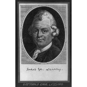  Gotthold Ephraim Lessing,1729 1781,German writer 