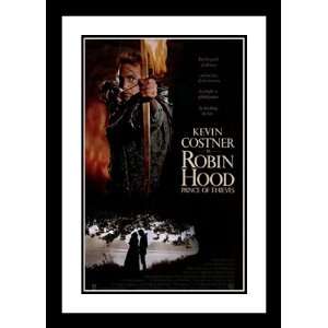 Robin Hood Prince of Thieves 20x26 Framed and Double Matted Movie 