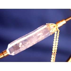   Crystal Pendant with 23 gold plated chain, 32012 