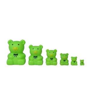  Matryoshka Madness Green Teddy Toys & Games