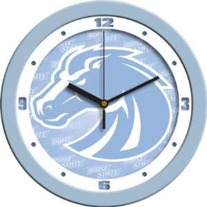  Boise State Broncos 12 Blue Wall Clock