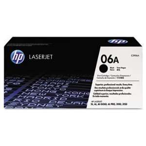  Hp C3906a Laser Printer Toner 2500 Page Yield Black Clear 