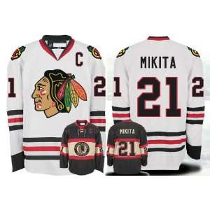  EDGE Chicago Blackhawks Authentic NHL Jerseys #21 MIKITA 