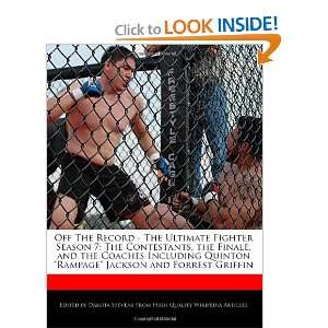  Off The Record   The Ultimate Fighter Season 7 The Contestants 