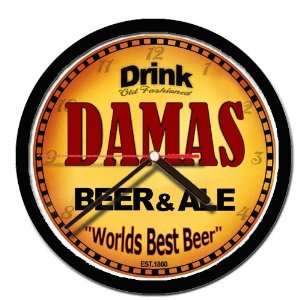  DAMAS beer ale wall clock 