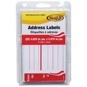  LePages Seal It Self Adhesive Labels, 2.875 Inch x 4.625 