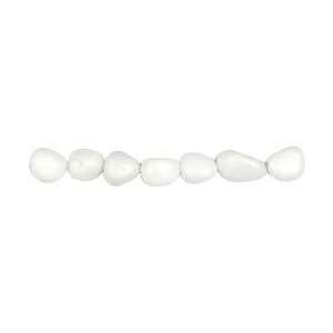 Cousin Beads Cross Culture 8 Inch Gemstone Strand 1/Pkg White; 3 Items 