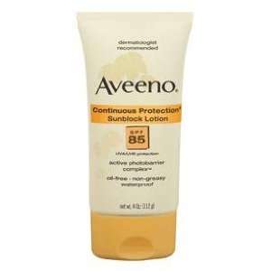  Aveeno Continues Protection Body Lotion Spf85, 4 Oz 