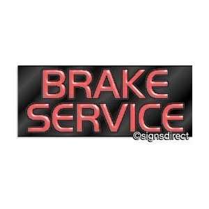  BRAKE SERVICE Neon Sign