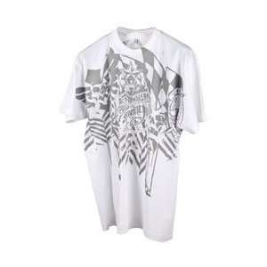  FLY CASUAL FLY TEE CHAOS WHT SM CHAOS WHITE S Automotive