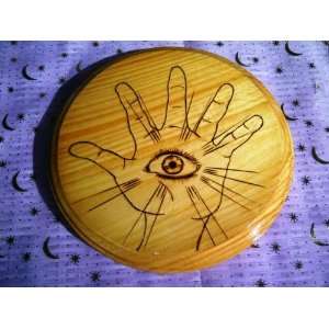  The All Seeing Eye / Hand of Power Altar Tile Paten 