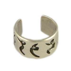  Flowing Poses Yoga Ring Sterling silver Jewelry