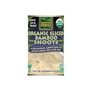 Native Forest Organic Bamboo Shoots, Sliced 14 oz. (Pack of 12 