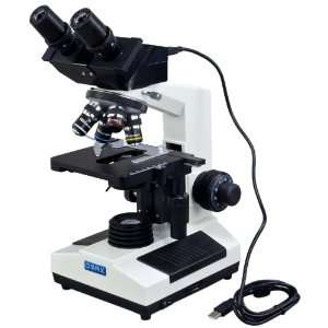  OMAX 40X 1000X Digital Binocular Compound Microscope with 