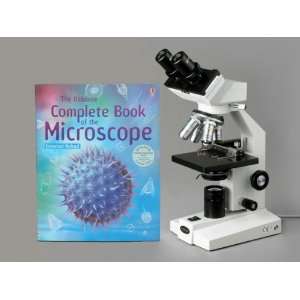  AmScope 40x 1000x Biological Compound Binocular Microscope 