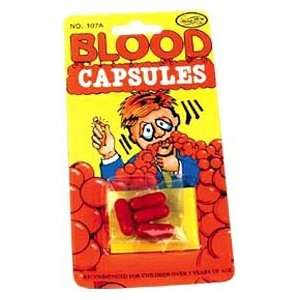  BLOOD CAPSULES 4pc Toys & Games
