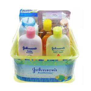 Johnson & Johnson Baby 7 Piece Bathtime Gift Set