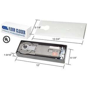   Degree Hold Open Low Profile Floor Mounted Closers