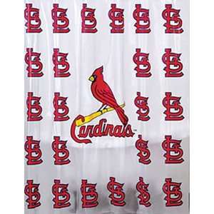 St Louis Cardinals Shower Curtain 