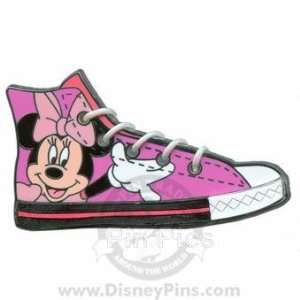   Character Sneaker   Minnie Mouse on Hi Tops Pin 69827 
