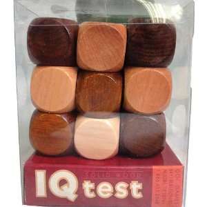  IQ Test Wood Cube Toys & Games