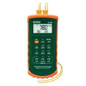   Seven Thermocouple Dual Input Datalogger with Alarm