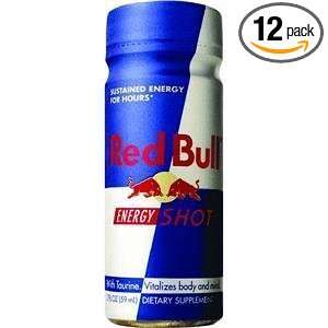  Red Bull Energy Shot, RED BULL ENERGY SHOT 2 Fl Oz (12 