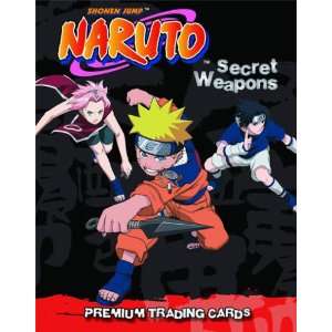  2007 Paninis Naruto Secret Weapons Premium Trading Cards 