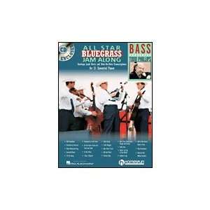  Hal Leonard All Star Bluegrass Jam Along for Bass (Book 