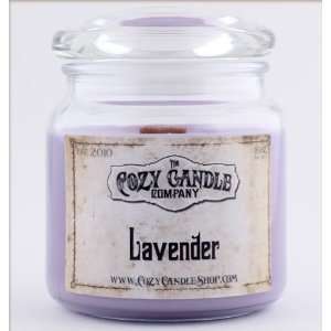  Lavender Soy 26oz Jar Candle with Wood Wick   Cozy Candle 
