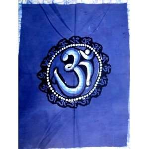  Holy Om / Shiva Symbol Aum Sign / Indian Religious Batik 