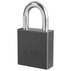  Padlock, 1205 BLK Black