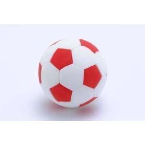  Red & White Soccer Ball Eraser Toys & Games