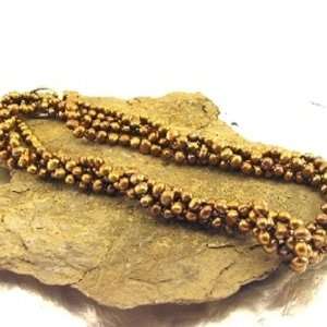  Necklace Biwa Gorgeous brown. Jewelry