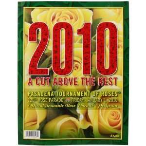 2010 Rose Bowl 121st Tournament of Roses Parade Official Souvenir 