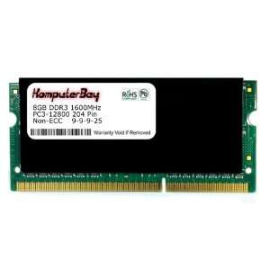 Komputerbay 8GB DDR3 PC3 12800 1600MHz SODIMM 204 Pin Laptop Memory 9 