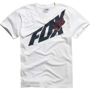 Fox Racing Superfast Mens Short Sleeve Sportswear T Shirt/Tee   White 