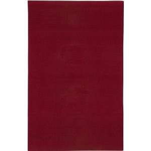  Rizzy Country CT 1362 Solid Red 5 x 8 Area Rug