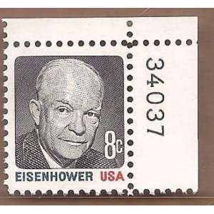   US Eisenhower Scott 1393 815A No Dot Variety MNH VF 