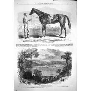  1862 JONATHAS HORSE RACECOURSE FONTAINBLEAU SPORT