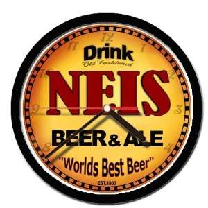  NEIS beer and ale cerveza wall clock 