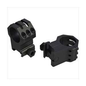   Six Hole Tactical Picatinny High Rings Matte
