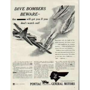  Dive Bombers Beware   Pontiac Automatic Cannons Protect 