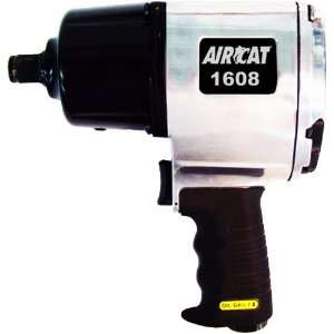  AirCat 1608 3/4 Inch Aluminum Air Impact Wrench With Twin 