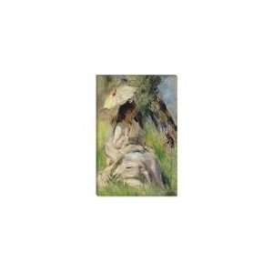   ombrelle 1872 by Auguste Renoir aka Pierre Augus